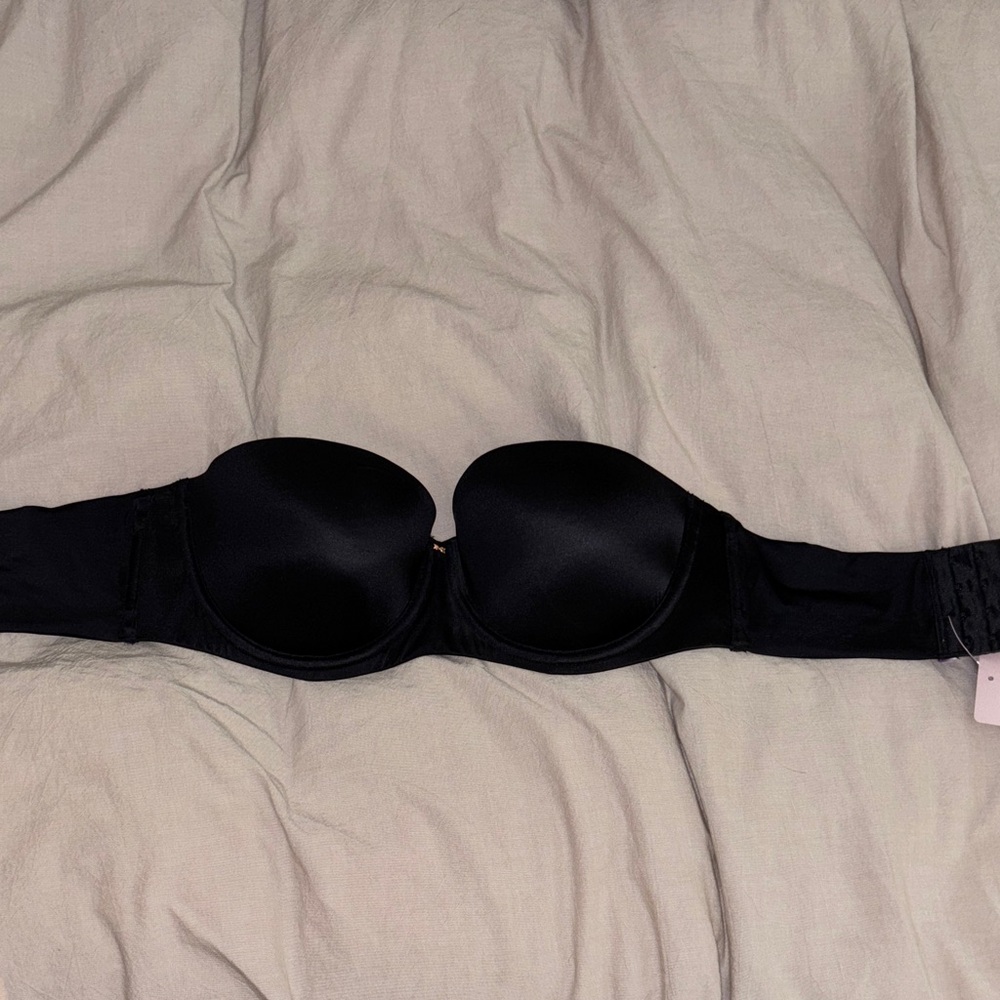 Savage X Fenty Black Strapless Bra